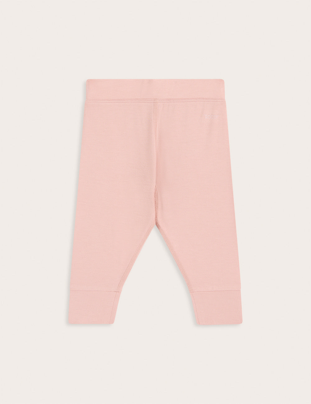 Baby Drawstring Pants in Dusty Pink - Soft & Comfortable Cotton Trousers for Infants & Toddlers - Perfect for Playtime, Daycare & Casual Outings