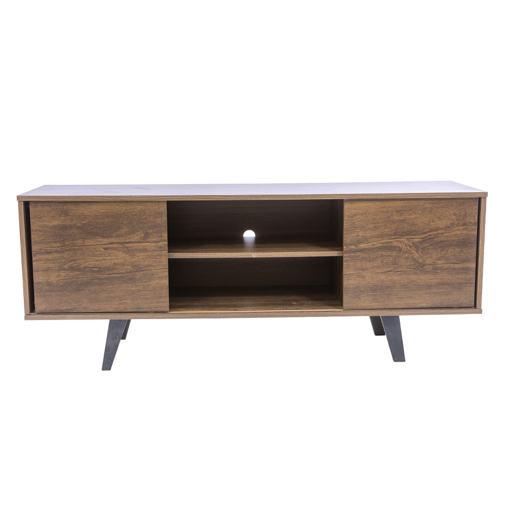 Modern RACK LISBOA Savana TV Stand - Stylish Entertainment Center for Living Room, Bedroom & Home Theater Setup