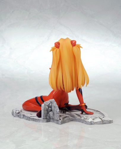 Kotobukiya Evangelion Asuka Langley Plug Suit 1/7 Scale PVC Figure - Anime Collectible for Display & Home Decoration