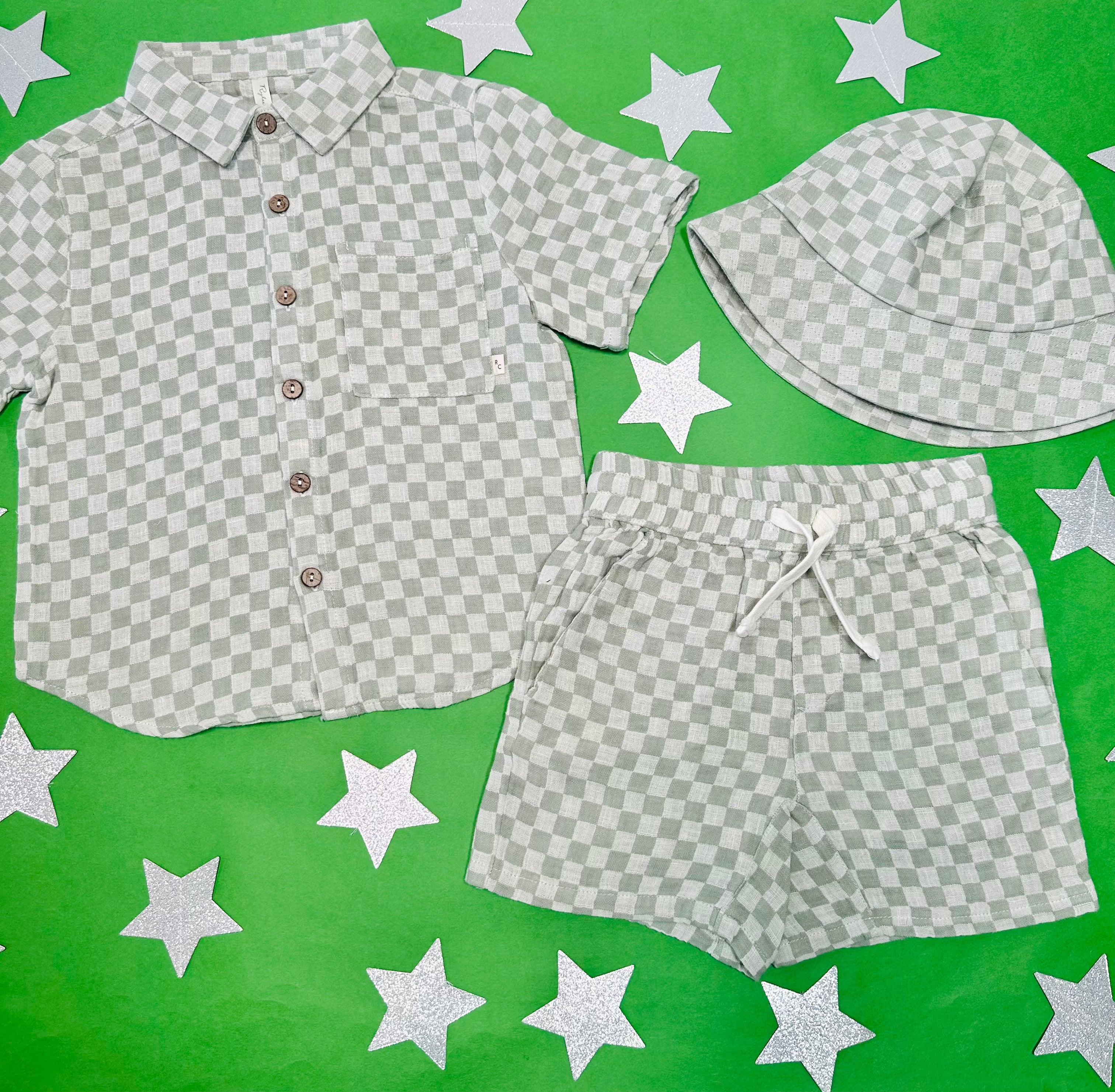 Stylish Check Button Down Shirt for Men & Women | Casual & Office Wear | Perfect for Work, Dates & Everyday Outfits