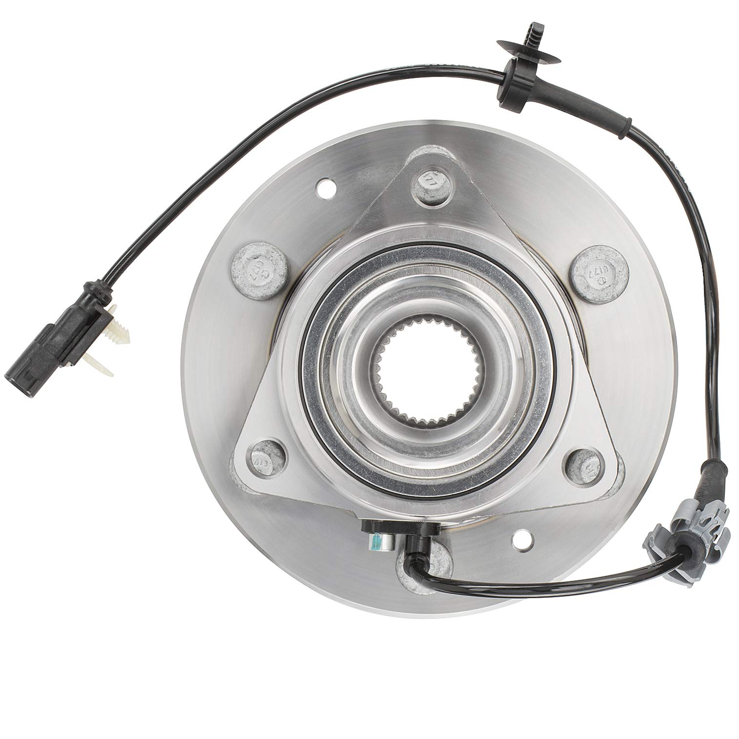 MOOG 515160 Wheel Bearing and Hub Assembly Replacement for 2007-2018 Chevrolet Silverado 1500 - Front Driver/Passenger Side - Durable OEM Quality - Perfect for Off-Roading, Towing & Daily Driving