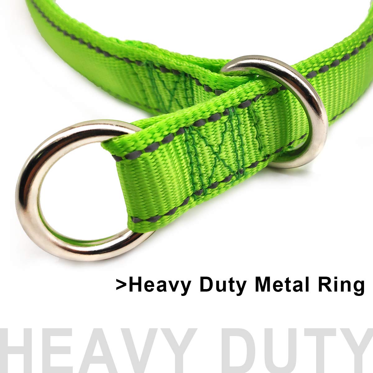 Reflective Dog Leash & Collar for Small Medium Dogs - Training & Night Walking Safety