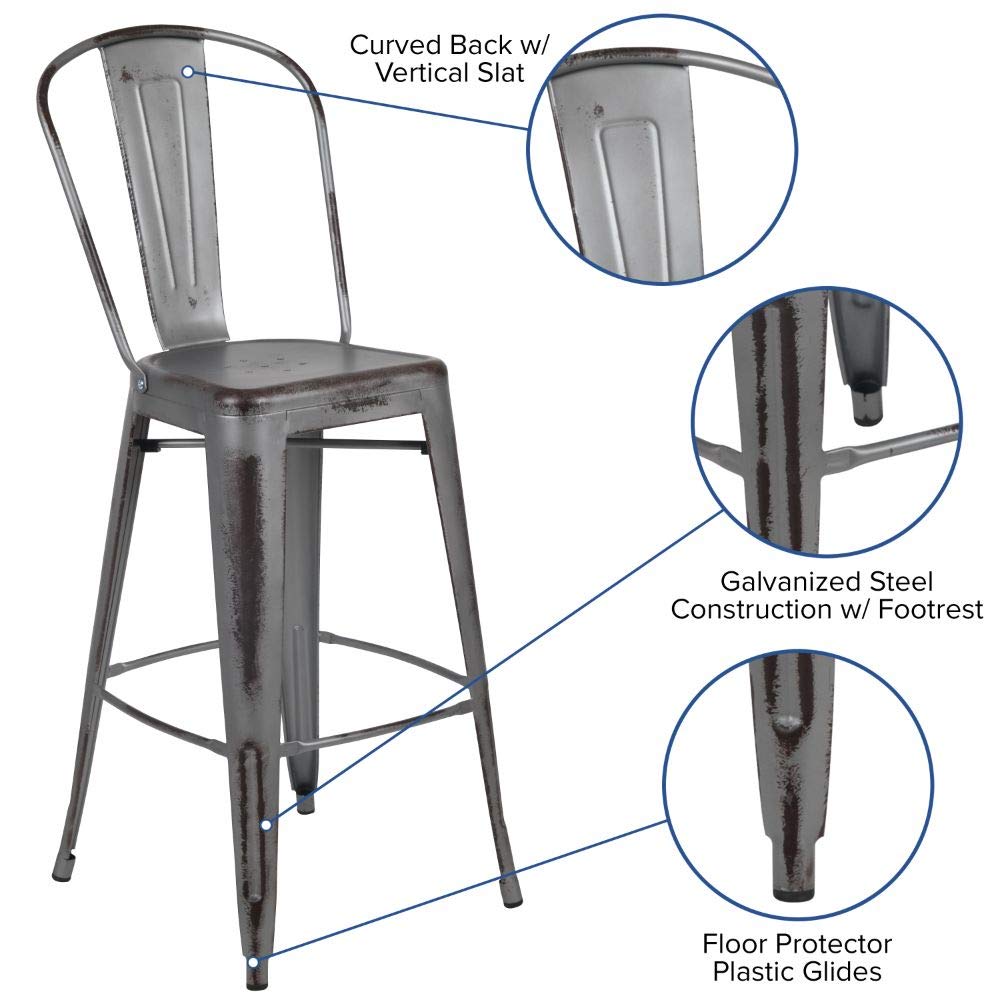 Flash Furniture Blake 4-Pack 30