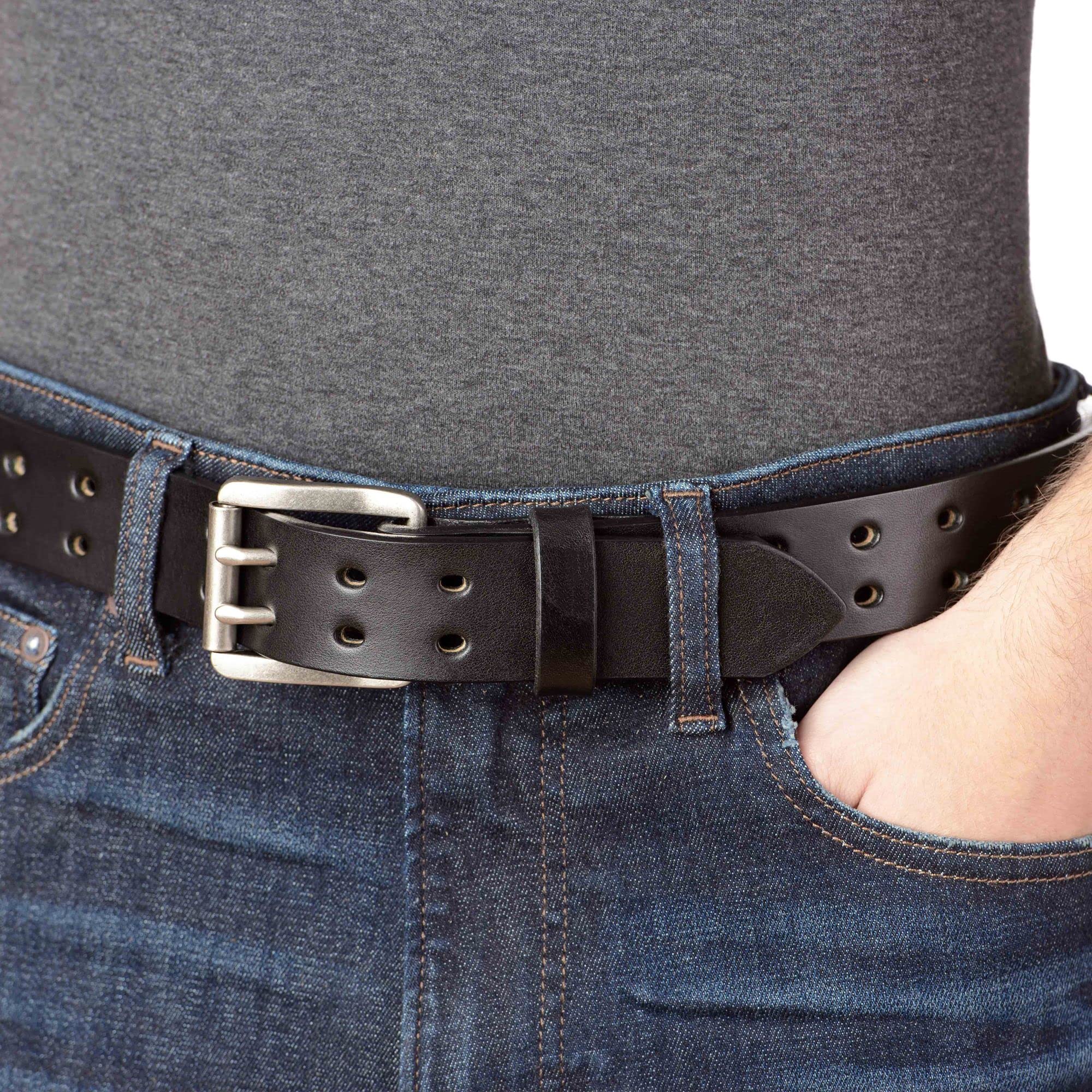 Premium Bullhide Leather Belt for Men - 1.50