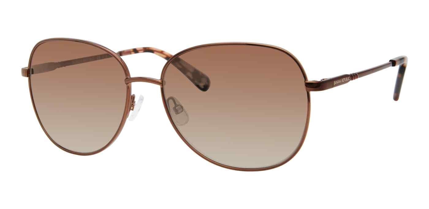 Banana Republic BR2004 Polarized Sunglasses for Men & Women - UV Protection, Classic Aviator Style - Perfect for Driving, Beach & Outdoor Activities