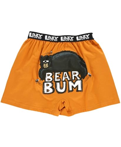Bear Bum Orange Kid Boxer