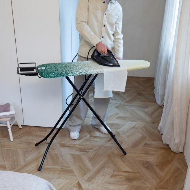 Premium Ironing Board 110cm x 30cm - Extra Wide & Stable - New Dawn Design - Perfect for Home Laundry, Sewing & Fabric Care