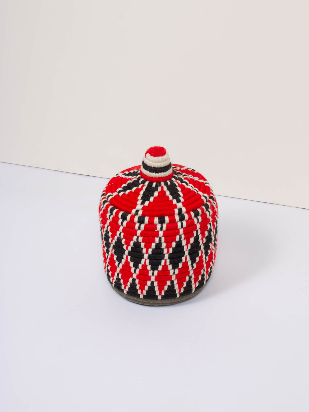 Premium Handmade Moroccan Wool Pot No.352 – Authentic Berber Design for Home Decor, Plant Holder & Boho Chic Style | Perfect for Living Room, Bedroom & Office Decor