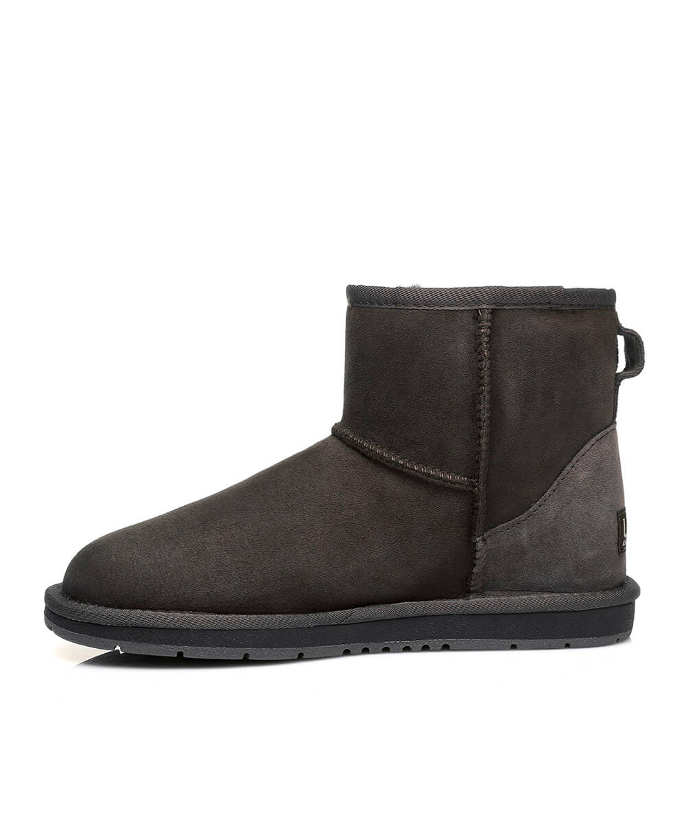 Men's UGG Classic Luxe Mini Boots - Genuine Sheepskin Winter Boots for Men | Cozy & Waterproof Snow Boots for Cold Weather, Hiking & Outdoor Activities