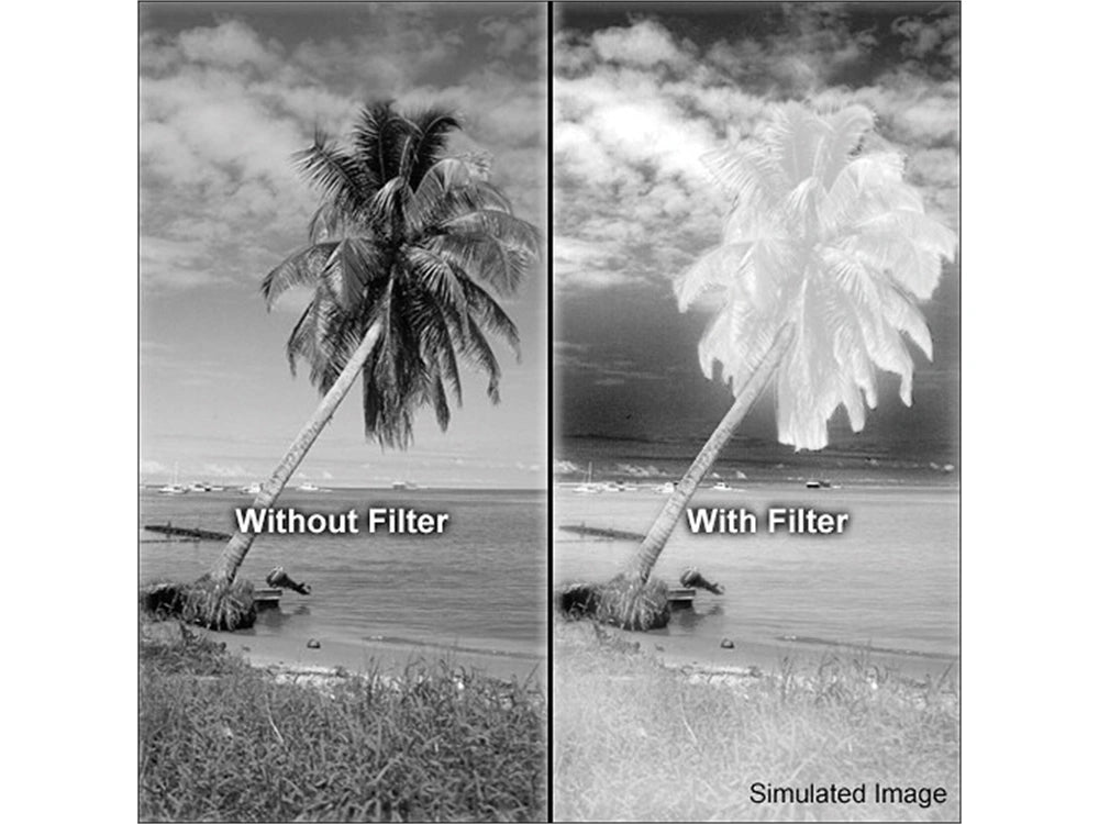 72mm Hoya R72 Infrared Filter for DSLR & Mirrorless Cameras - Enhance Night Vision & Astrophotography