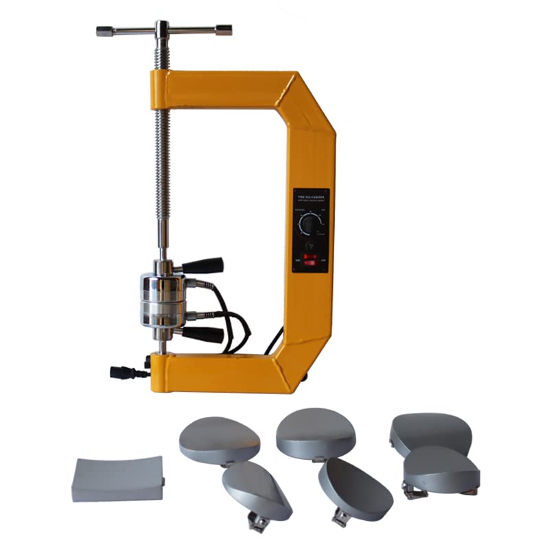 INTBUYING 110V Tire Vulcanizing Machine - Professional Sidewall Tire Repair Tool for Puncture & Spot Vulcanization | Ideal for Auto Shops, Truck Fleets & DIY Tire Repairs