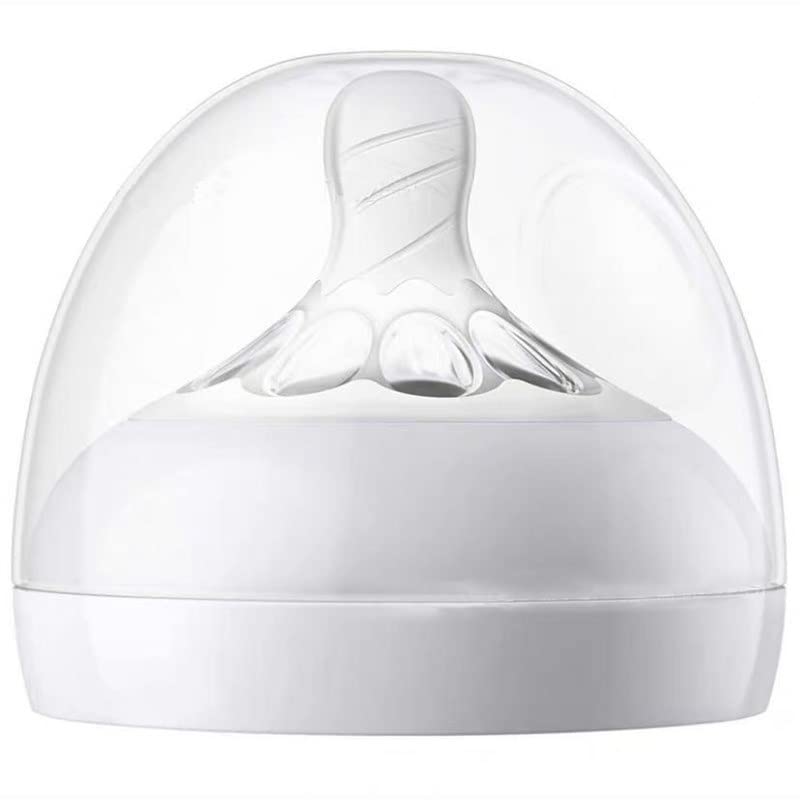 4 Pack Philips Avent Natural Bottle Caps - Leak-Proof Feeding Bottle Lids for Glass & Plastic Baby Bottles - Perfect for Travel, Daycare & On-the-Go Feeding