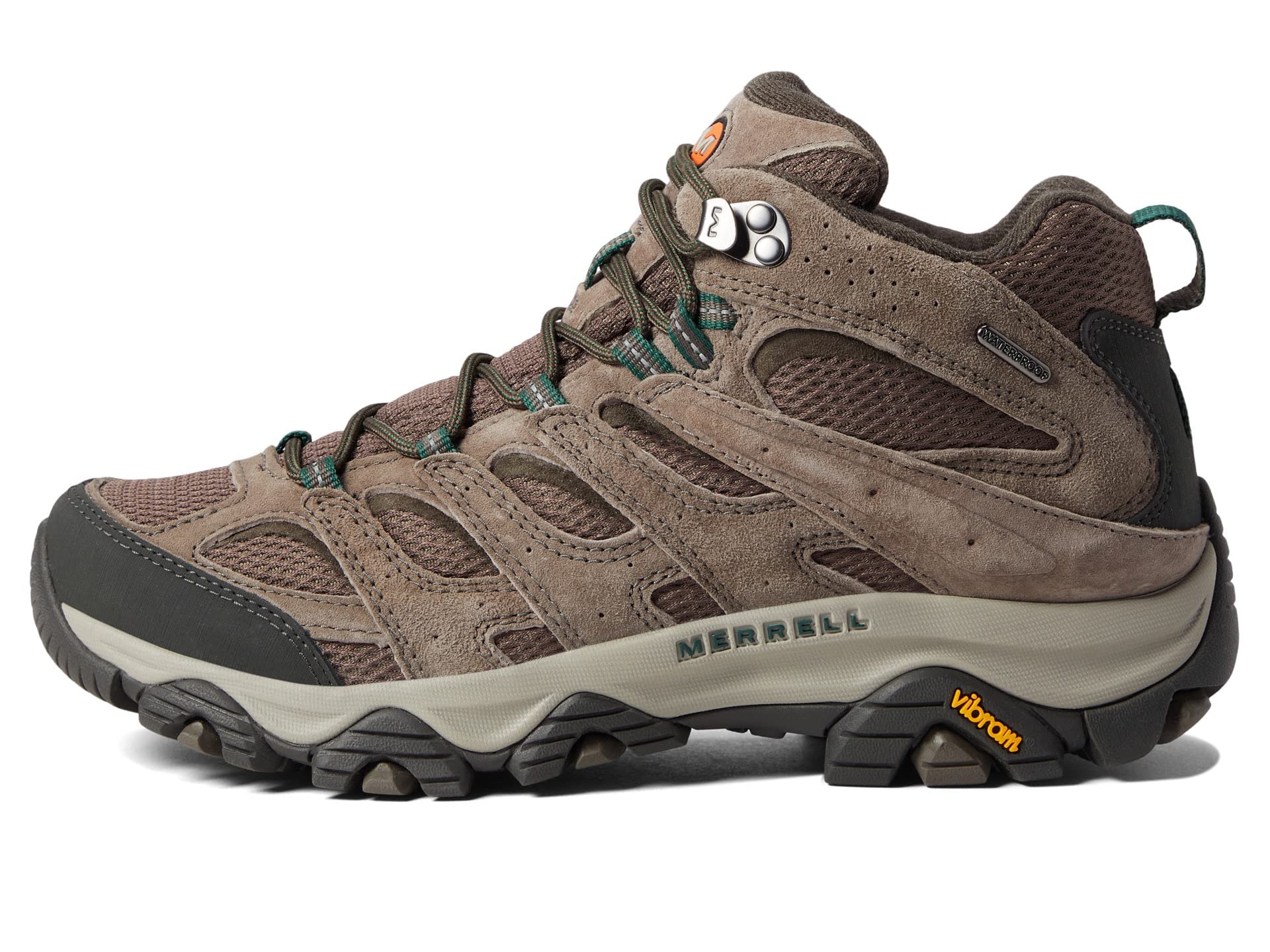 Merrell Men's Moab 3 Mid Waterproof Hiking Boots - Lightweight & Durable Outdoor Shoes for Trail Walking, Camping & Mountain Trekking