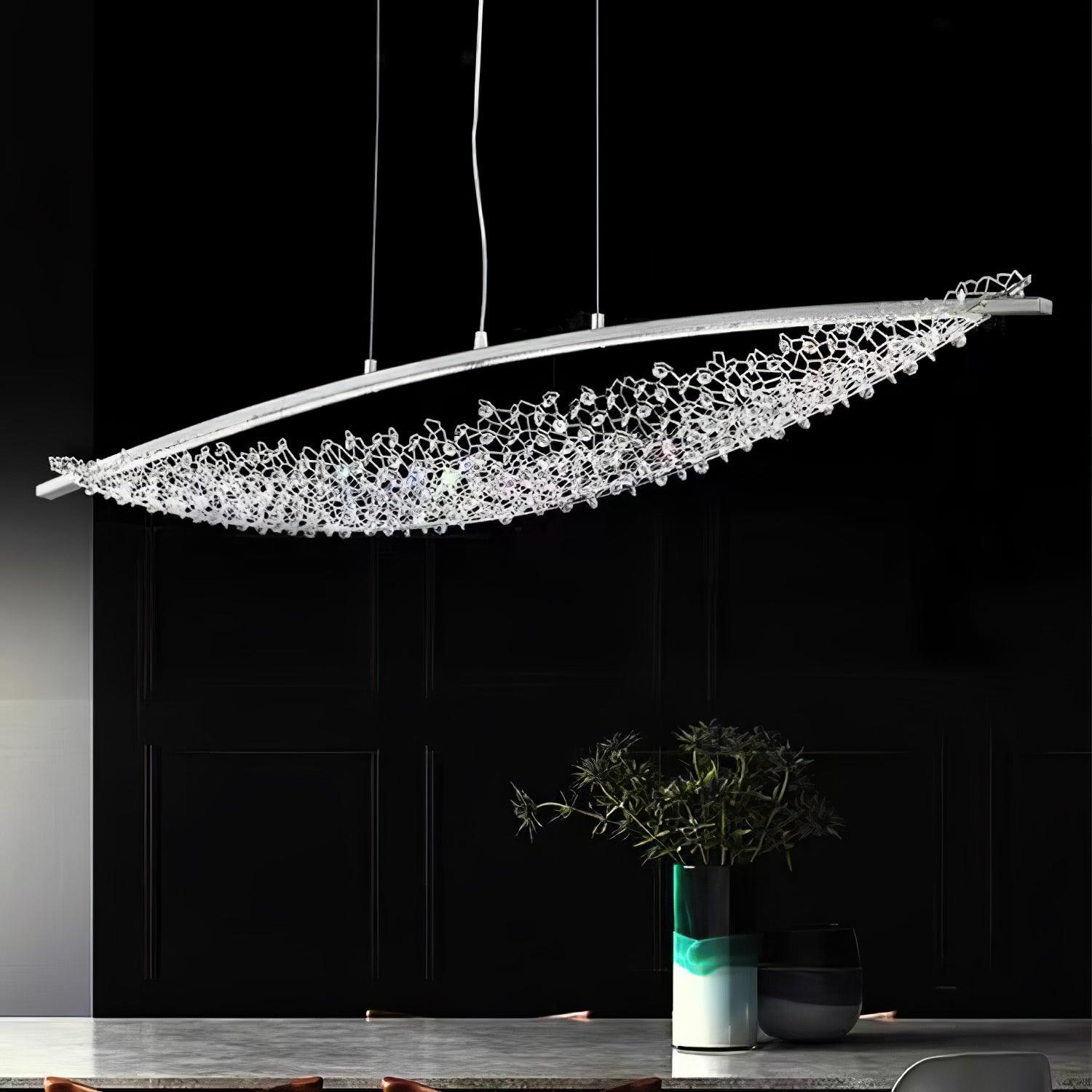 Amaca Modern Pendant Light - Elegant Hanging Ceiling Lamp for Kitchen, Dining Room, Bedroom & Living Room Decor