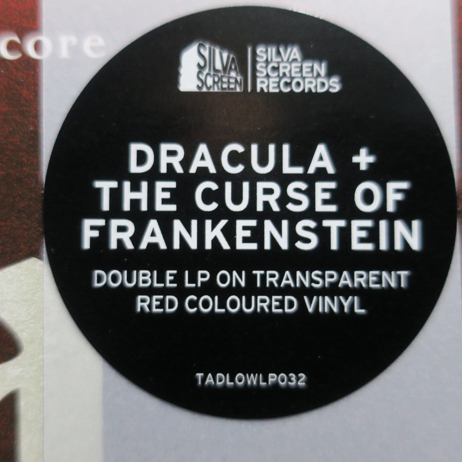DRACULA/CURSE OF FRANKENSTEIN Original Soundtrack - Limited Edition Red Vinyl 2LP Record - Perfect for Horror Movie Nights & Vinyl Collectors