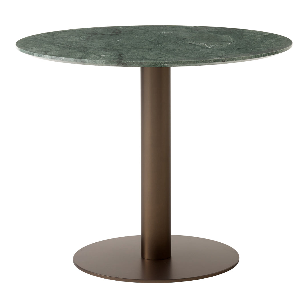 SK11 Modern Dining Table with Center Base - Perfect for Small Spaces, Apartments, and Cozy Kitchens
