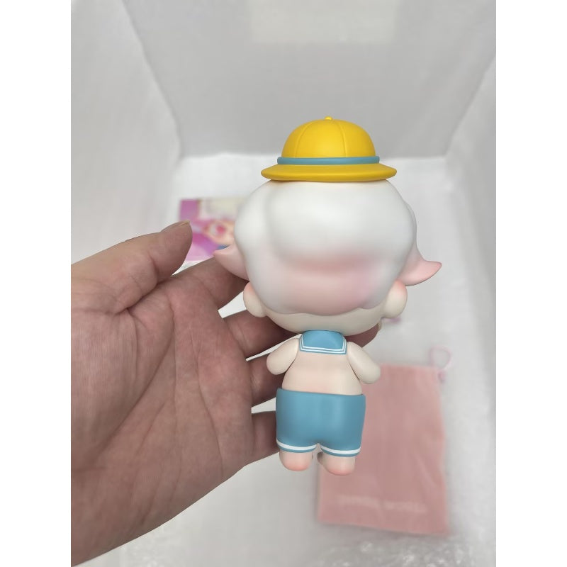 DIMOO Go To School Limited Edition Collectible Figure - Cute Cartoon Character for Kids Room Decor, Gift for Students & Collectors