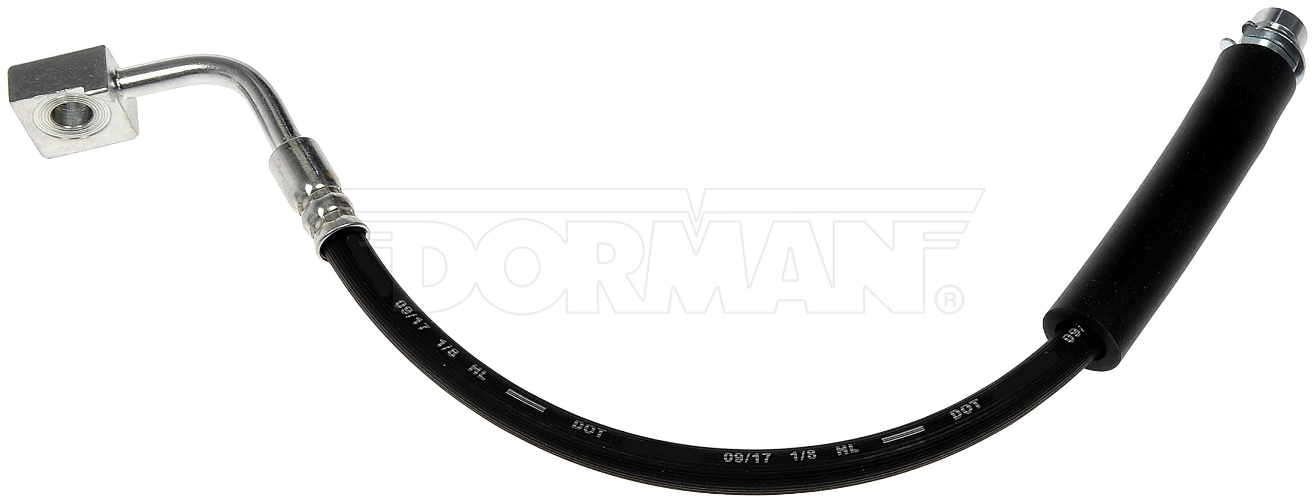 Dorman H622590 Rear Driver Side Brake Hydraulic Hose - Compatible with Dodge Ram 1500, 2500, 3500 (2009-2018) | Replacement Brake Line for Improved Stopping Power & Safe Driving