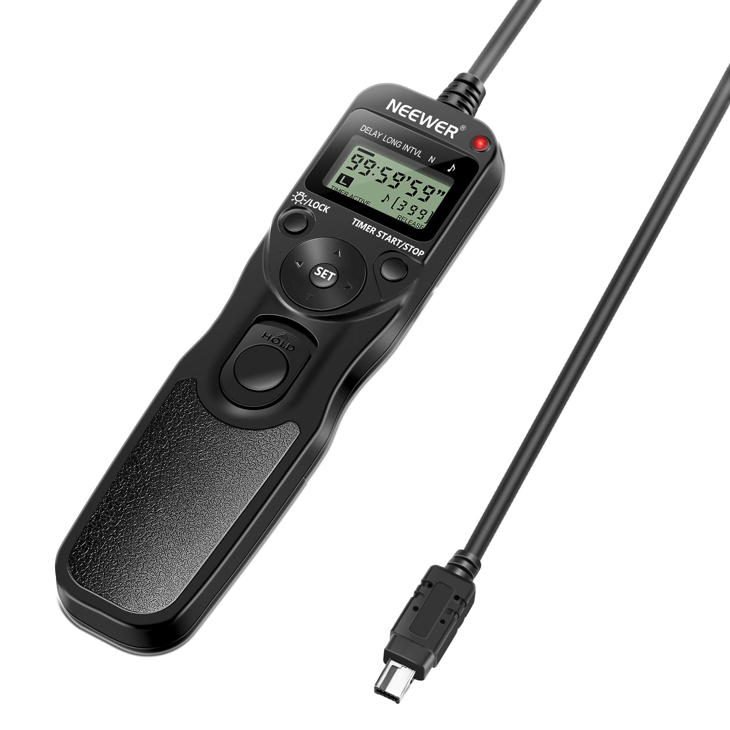 NEEWER Wireless Timer Remote Control for Nikon DSLR Cameras - Perfect for Time-Lapse, Self-Portraits & Long Exposure Photography