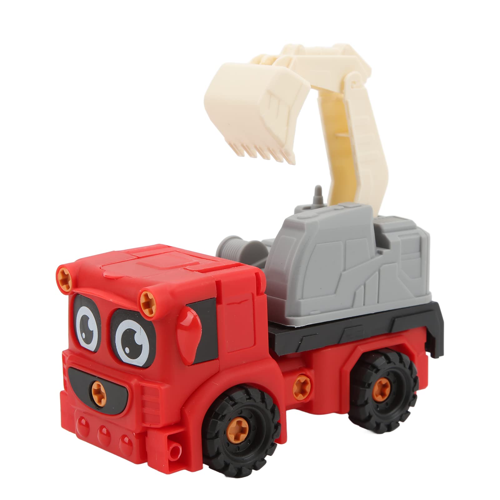 DJKD Transforming Robot Toy - DIY Assembly Car Robot Engineering Vehicle Model for Kids & Adults | STEM Educational Toy for Creative Play & Learning | Perfect for Birthday Gifts, Collectors & Robot Enthusiasts