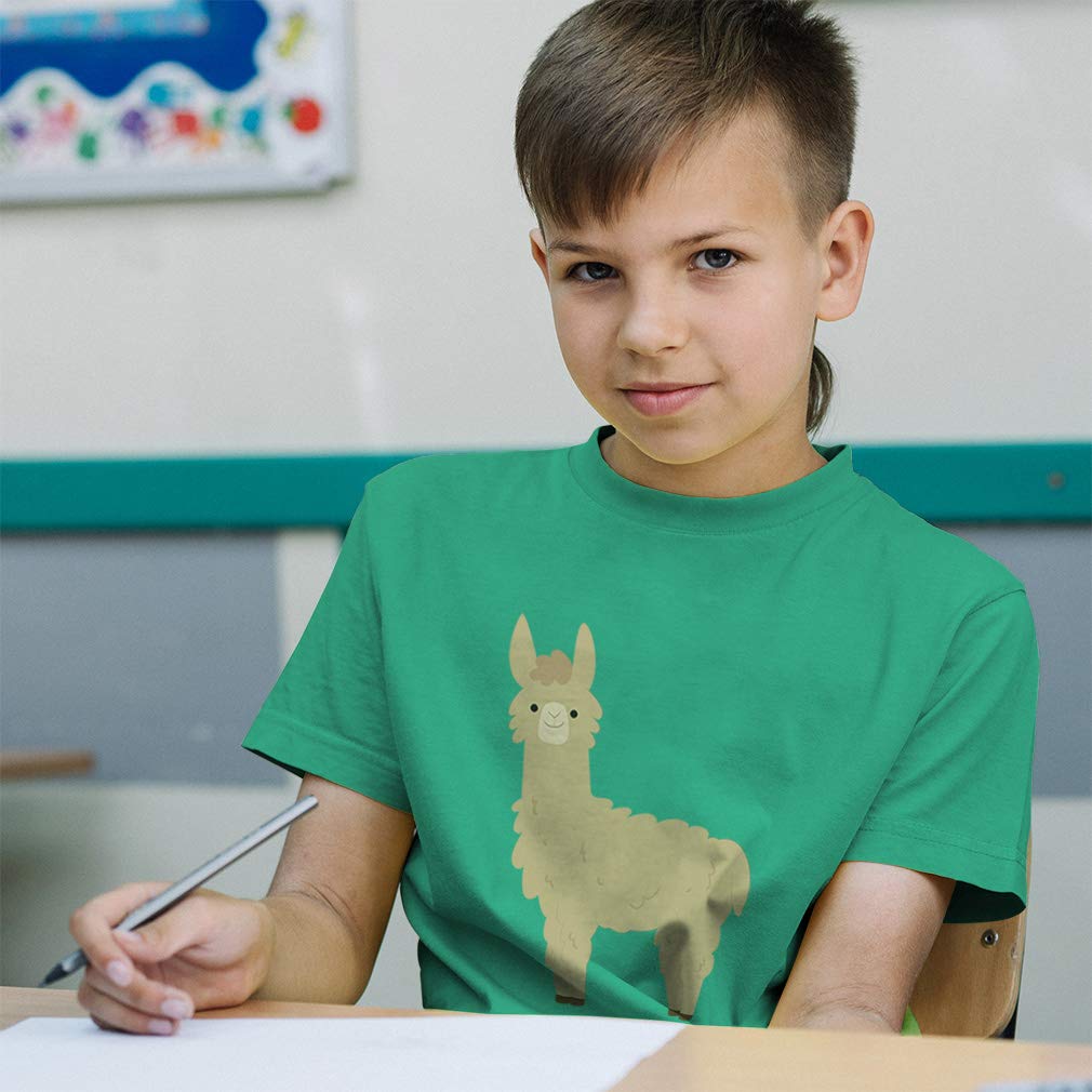 Funny Llama Toddler T-Shirt - Cute Humorous Woodland Animal Graphic Tee for Boys & Girls | Perfect for Playdates, Daycare & Family Outings