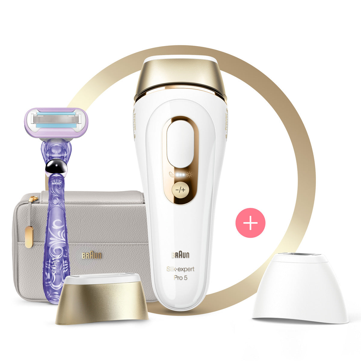 Braun Silk Expert Pro 5 IPL Hair Removal Device PL5157 - Permanent Hair Reduction for Women & Men - At-Home Laser Hair Removal for Legs, Face, Bikini & Body