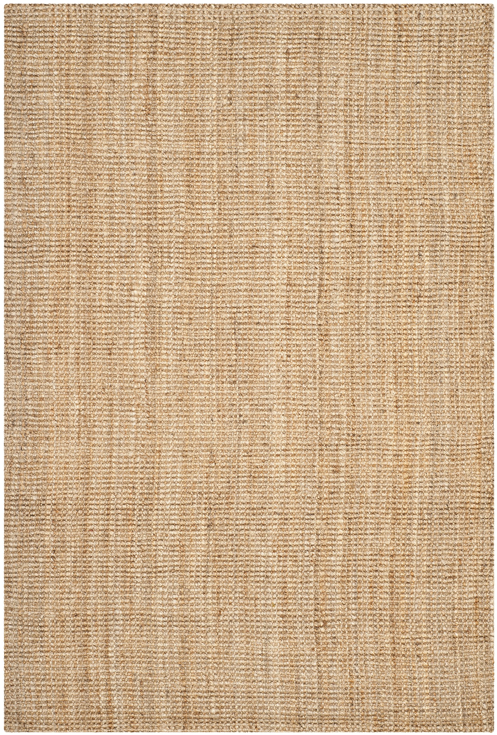 SAFAVIEH Handmade Natural Jute Area Rug 5' x 8' - Farmhouse Style, Durable & Eco-Friendly for High Traffic Areas | Perfect for Living Room, Bedroom & Home Decor (NF747A)
