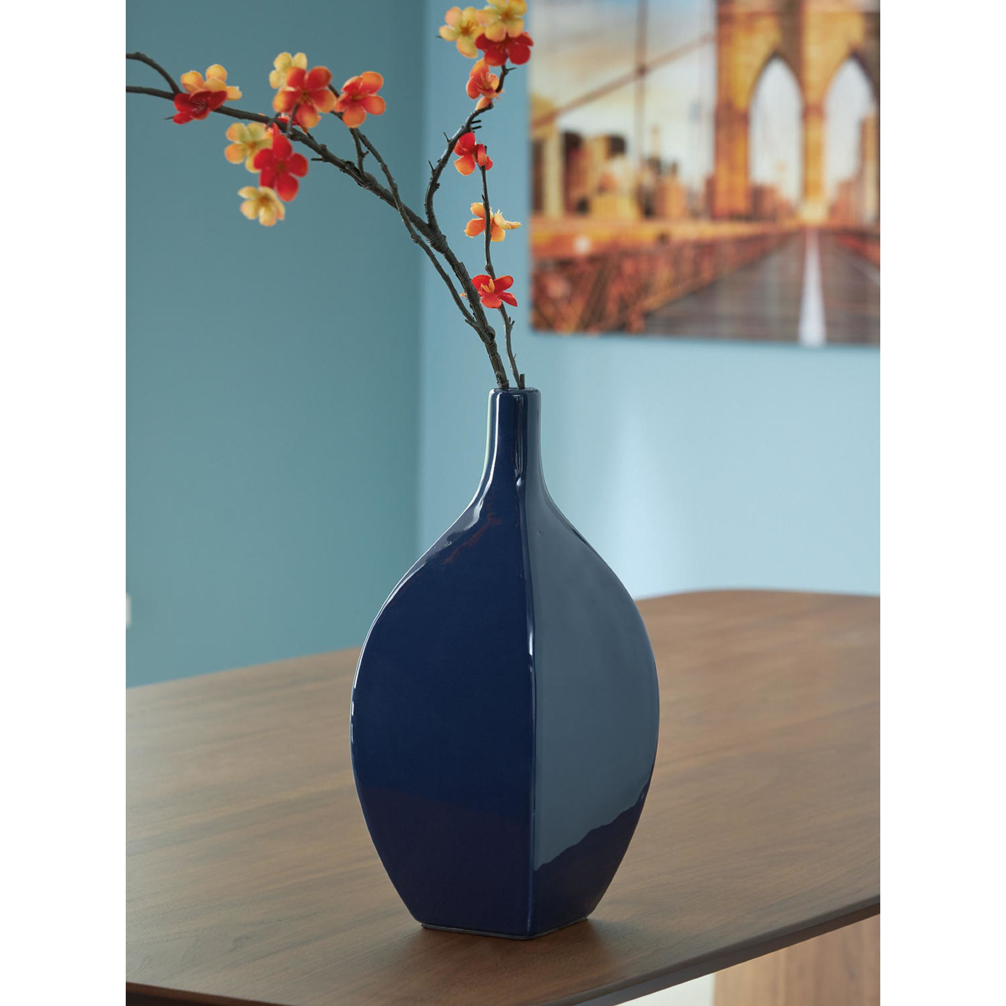 Atkinson Vase 1 - Elegant Handcrafted Ceramic Flower Vase for Home Decor, Wedding Centerpieces & Gift Giving