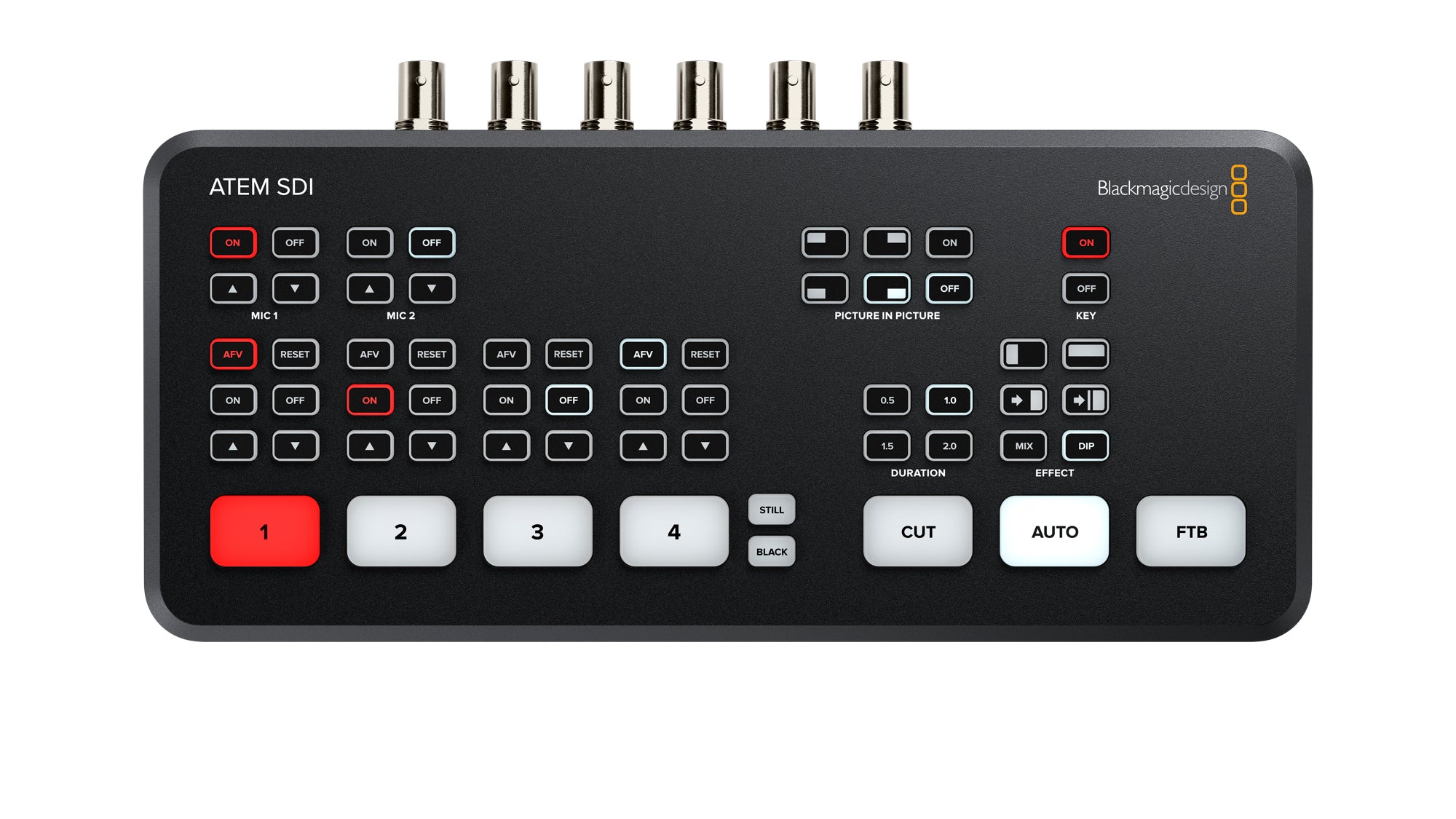 Blackmagic Design ATEM SDI Live Production Switcher - Professional 4K Video Mixer for Broadcast, Streaming & Events
