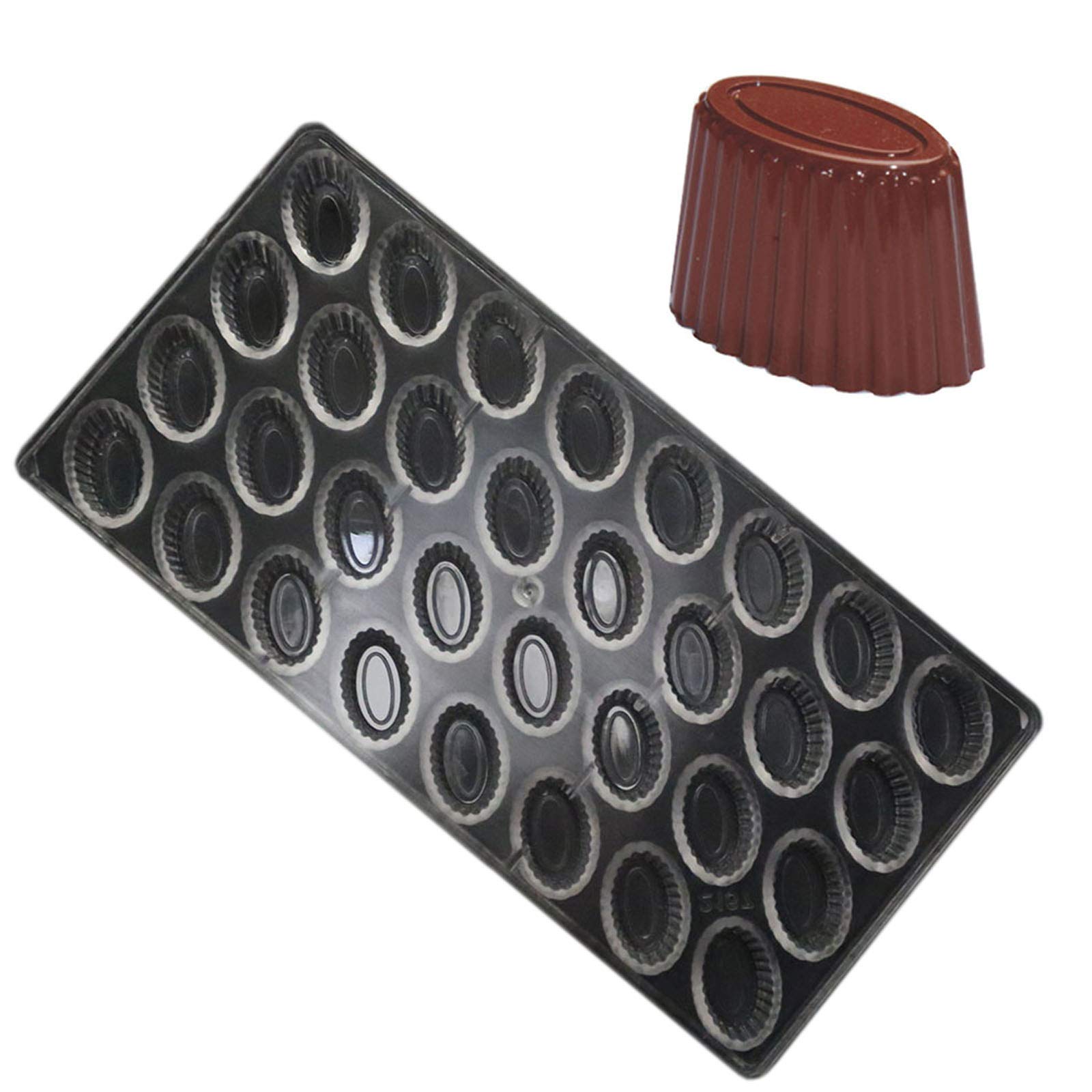 Polycarbonate Chocolate Mold for Bars - Baking & Candy Making