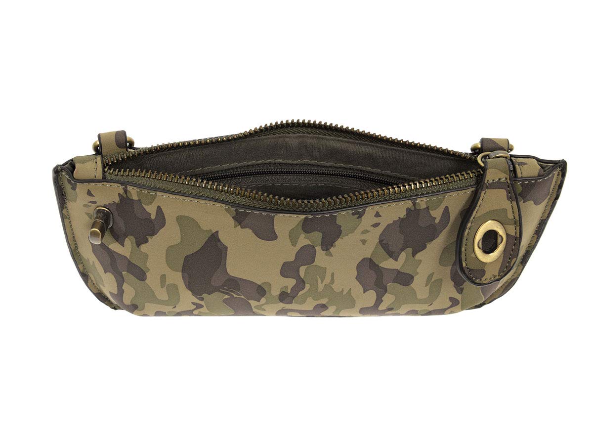 Joy Susan Crossbody Wristlet Clutch Bag - Stylish Camouflage Print Handbag for Women | Perfect for Parties, Date Nights & Everyday Use