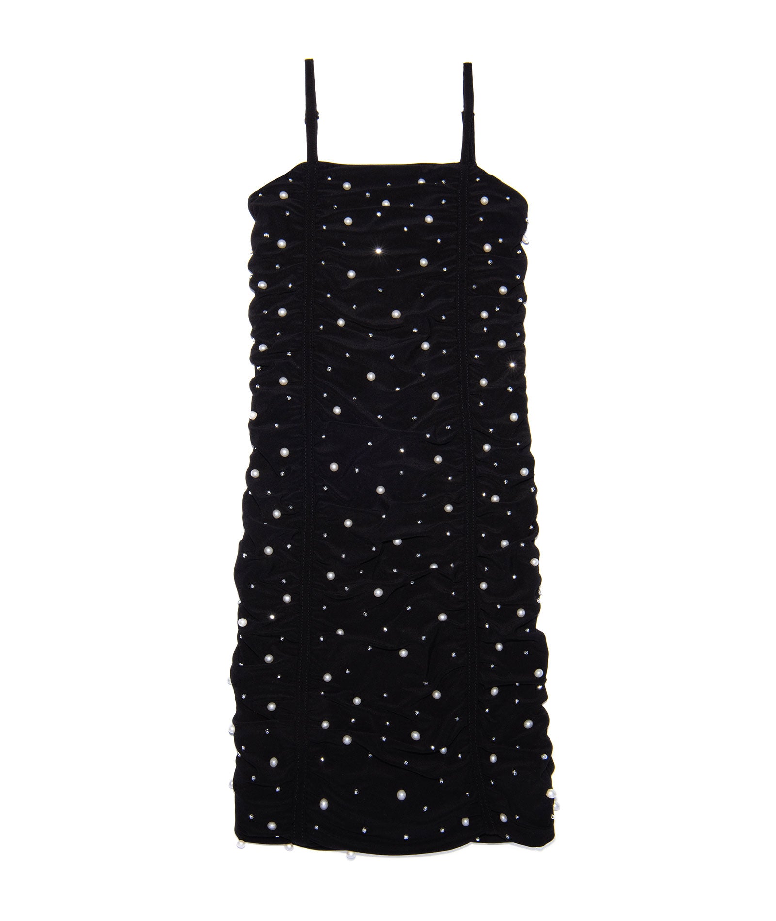 Cheryl Creations Girls Madelyn Pearl and Stud Dress - Elegant Party Dress for Special Occasions, Birthday, Wedding & Formal Events