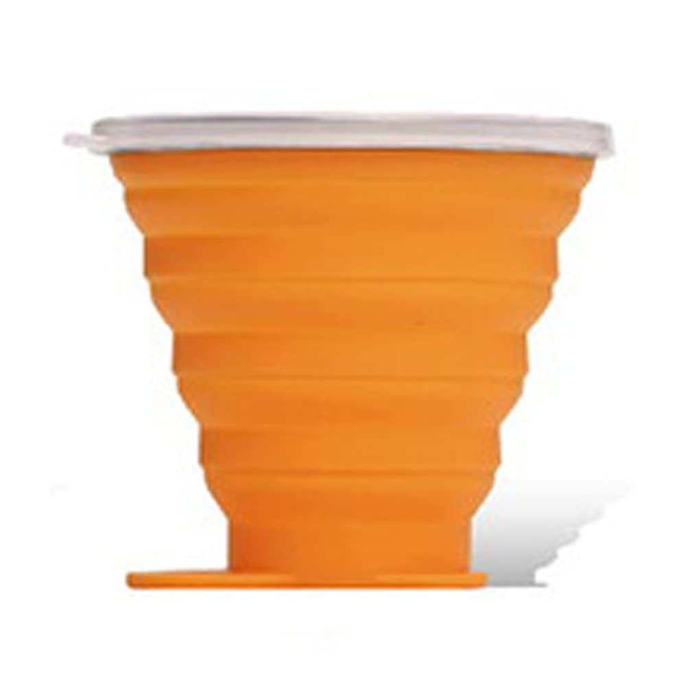 Collapsible Travel Coffee Cup - Portable Folding Mug for Camping, Hiking & Outdoor Adventures - BPA Free & Leak Proof Design