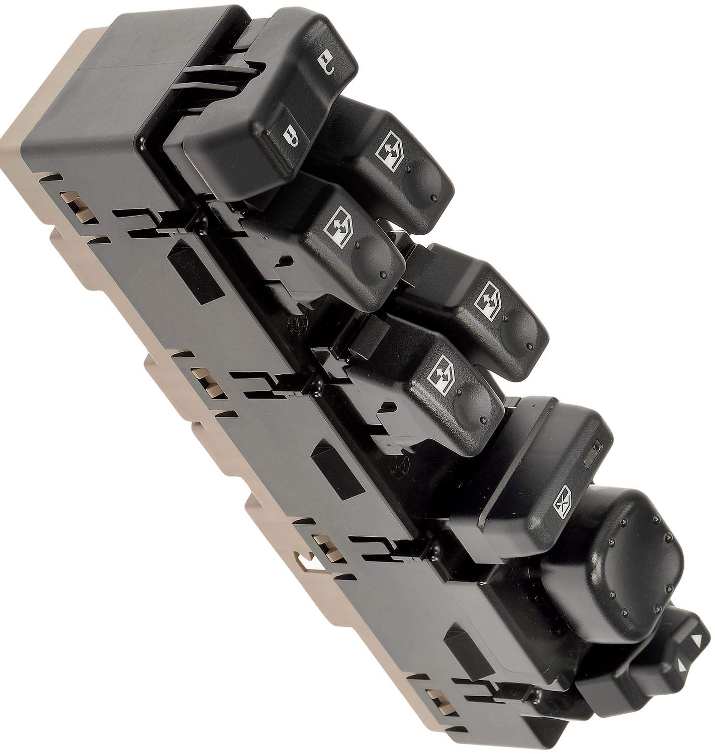 APDTY 155329 8-Button Master Window Switch - Compatible with Multiple Car Models - Perfect for Power Window Repair & Replacement