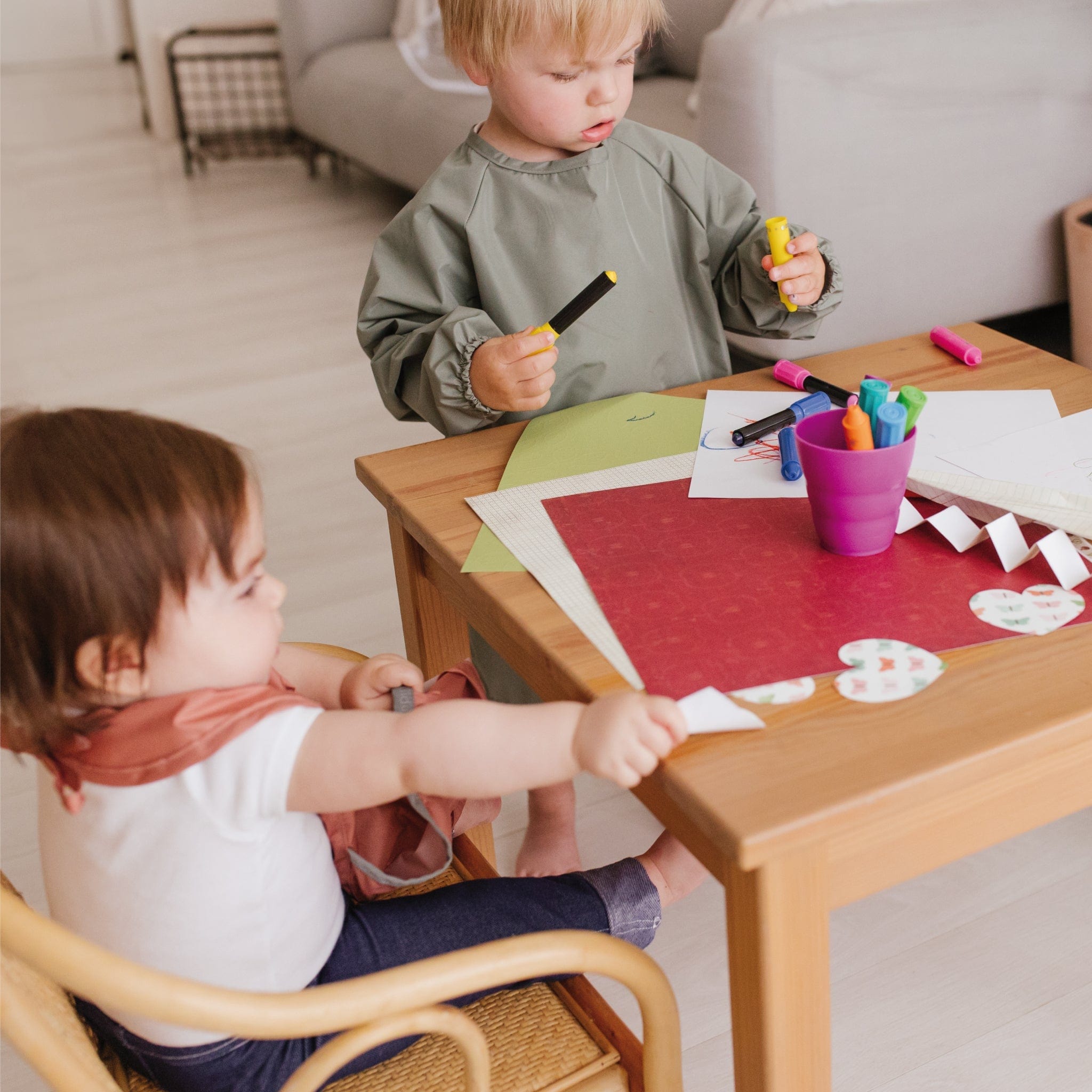 Premium Baby Bibs Dark Blue - Soft & Absorbent for Mess-Free Feeding - Ideal for Infants & Toddlers at Home or On-the-Go