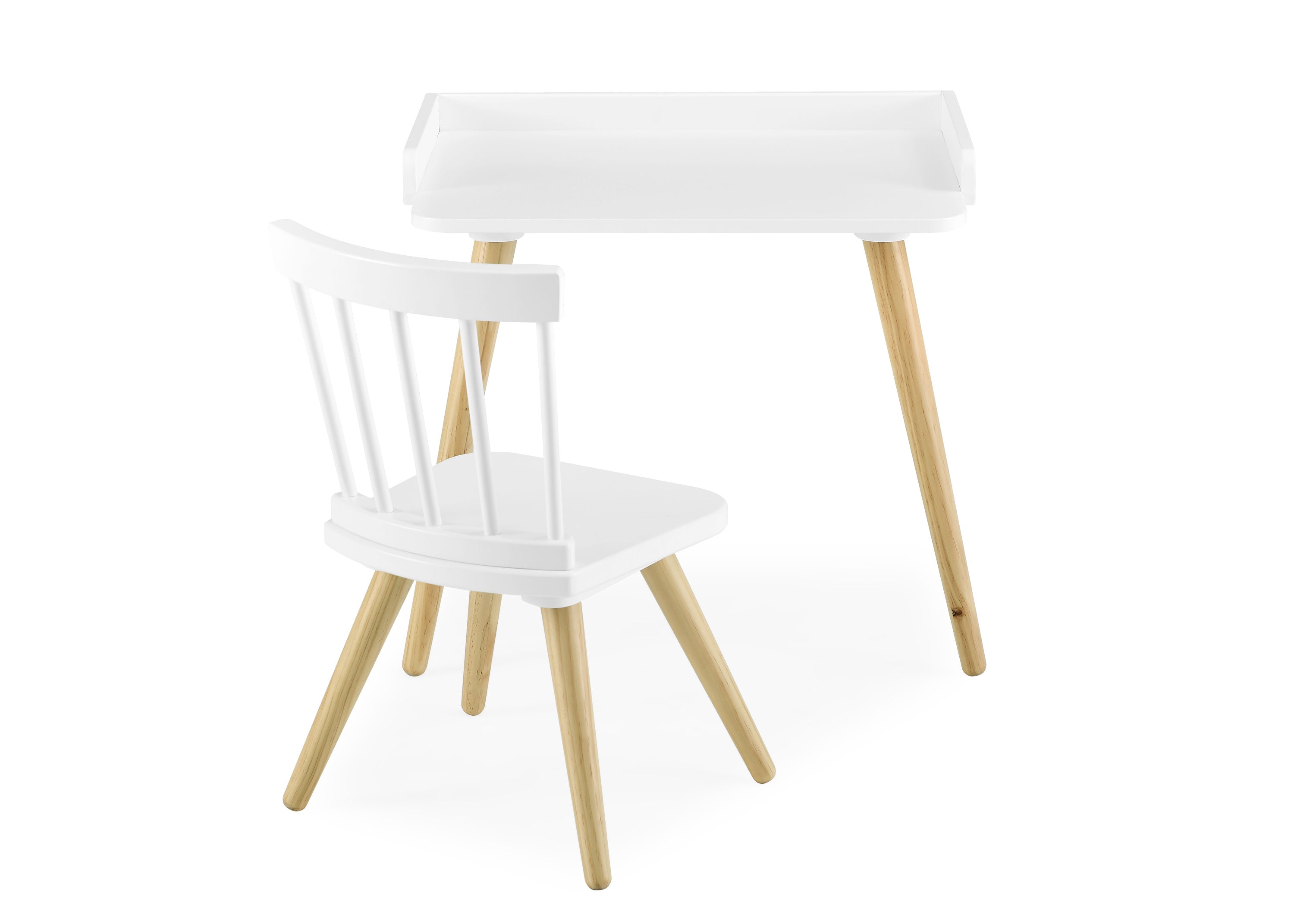 Essex Desk and Chair Set - Modern Home Office Furniture for Work & Study - Perfect for Remote Work, Online Classes & Small Spaces