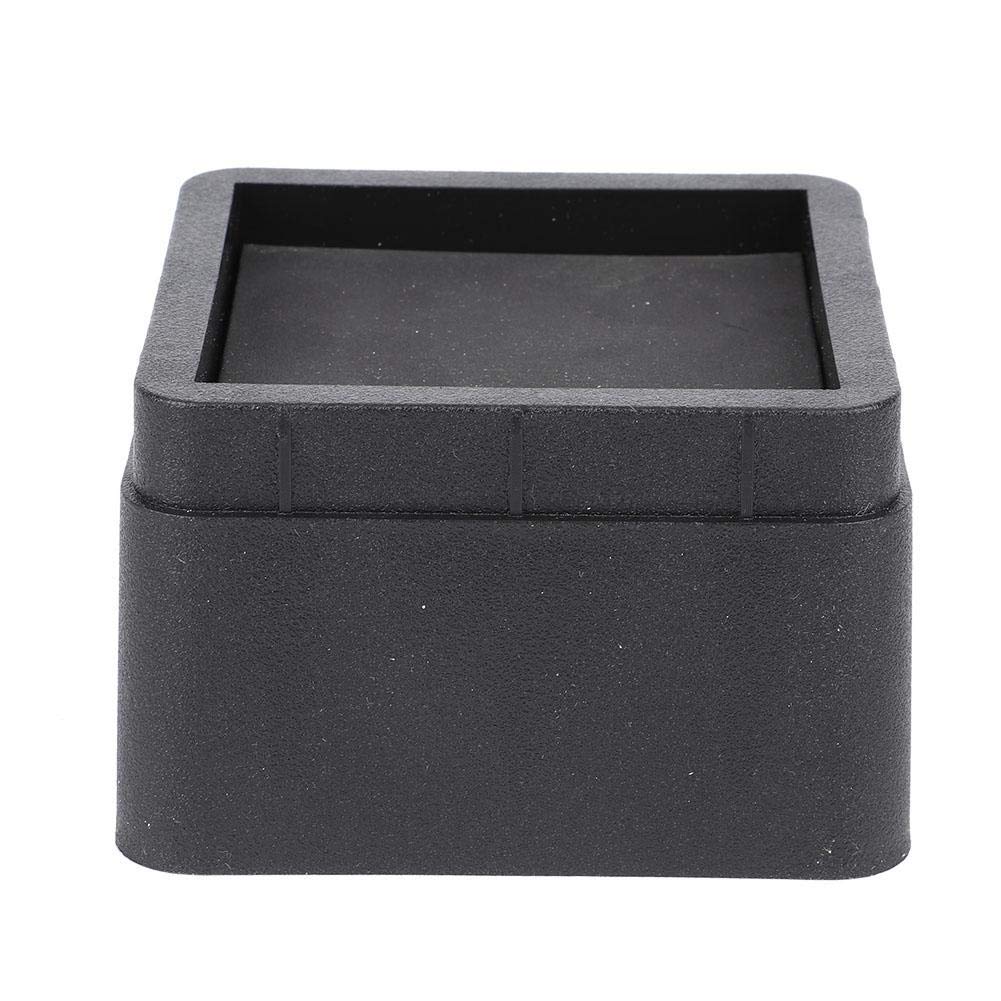 4PCS Black Stackable Bed Risers - 2