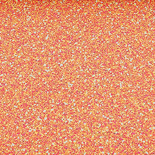 Glitter Neon Orange