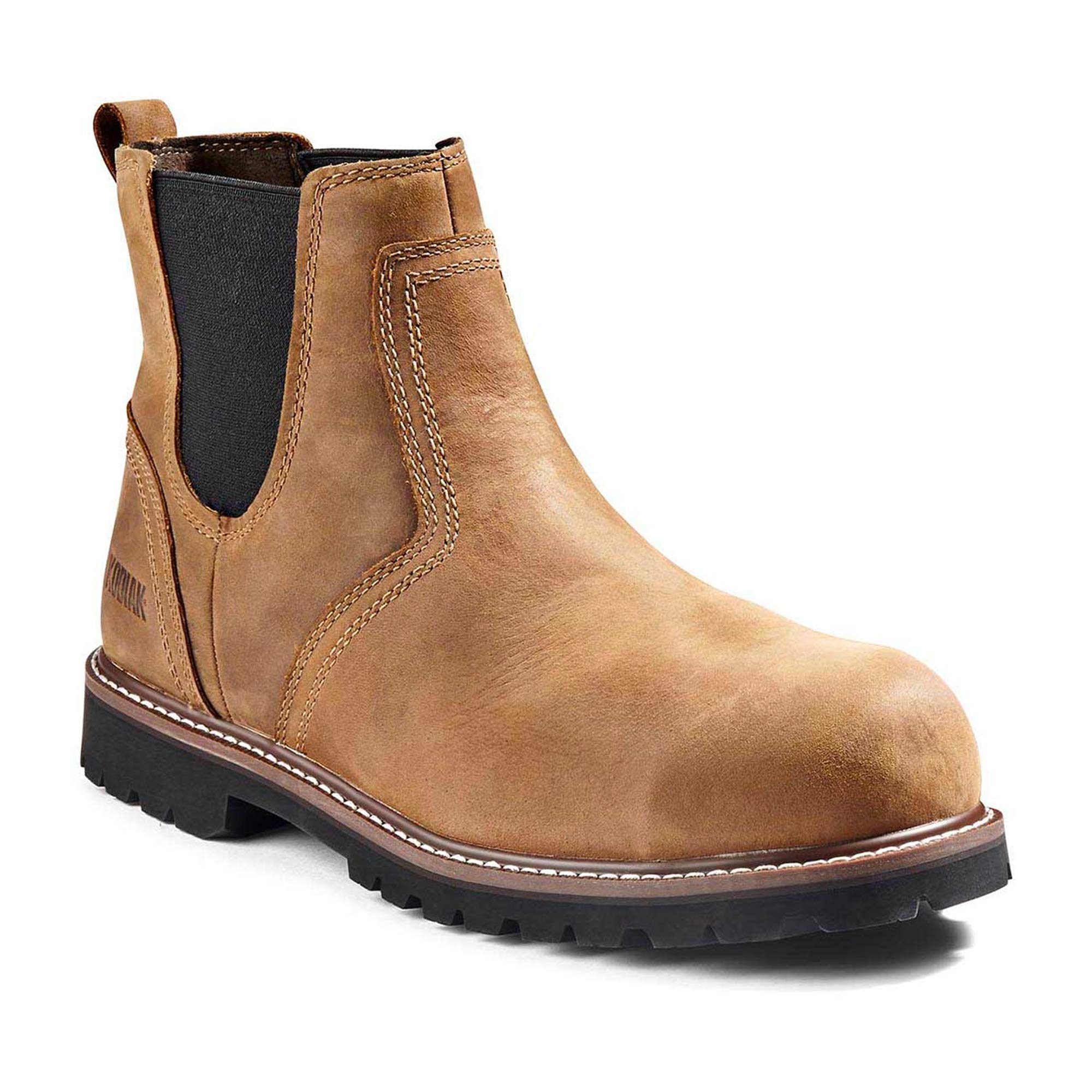 Kodiak Men's McKinney Composite Toe Water-Resistant Chelsea Work Boots - Slip Resistant Safety Shoes for Construction, Warehouse & Industrial Work