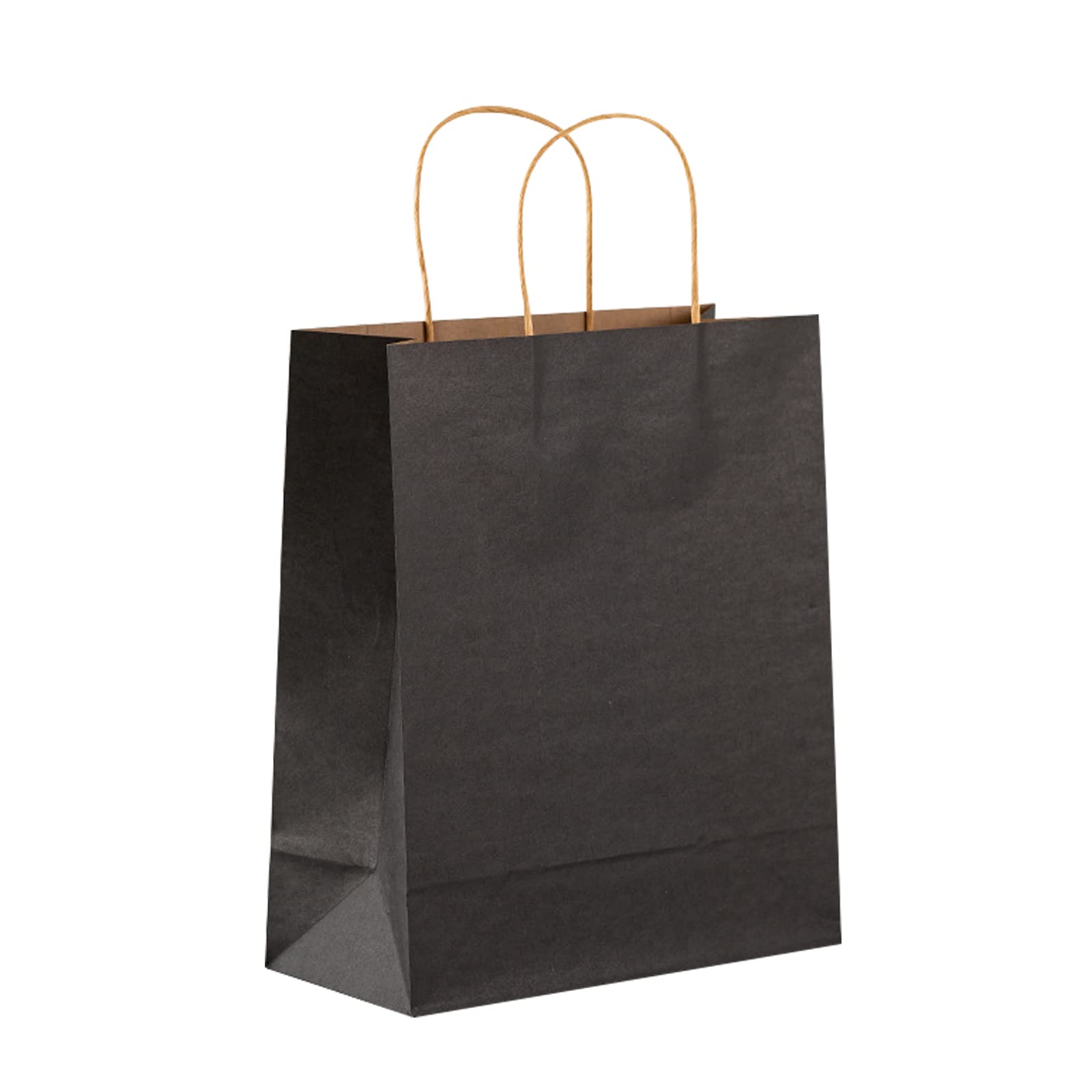 100 Pcs Kraft Paper Gift Bags with Handles - 10x5x12in Bulk Gift Bags for Christmas, Baby Showers, Thanksgiving, Halloween, Easter, Mother's Day & Weddings - Perfect for Party Favors, Retail Packaging & Gift Giving