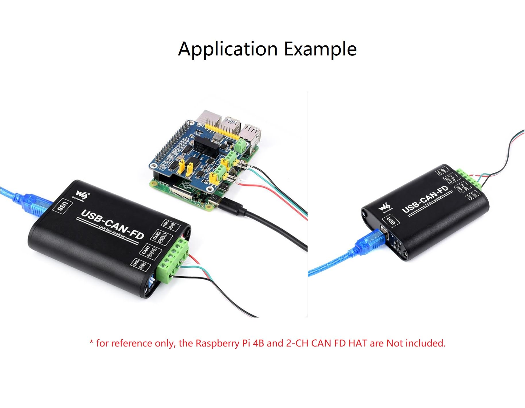 Industrial Grade CAN/CAN FD Bus Data Analyzer & USB to CAN FD Adapter - High Speed CAN Bus Communication Interface Card with Protocol Analysis - Perfect for Automotive Diagnostics, Industrial Automation & Embedded System Development (USB-CAN-FD)