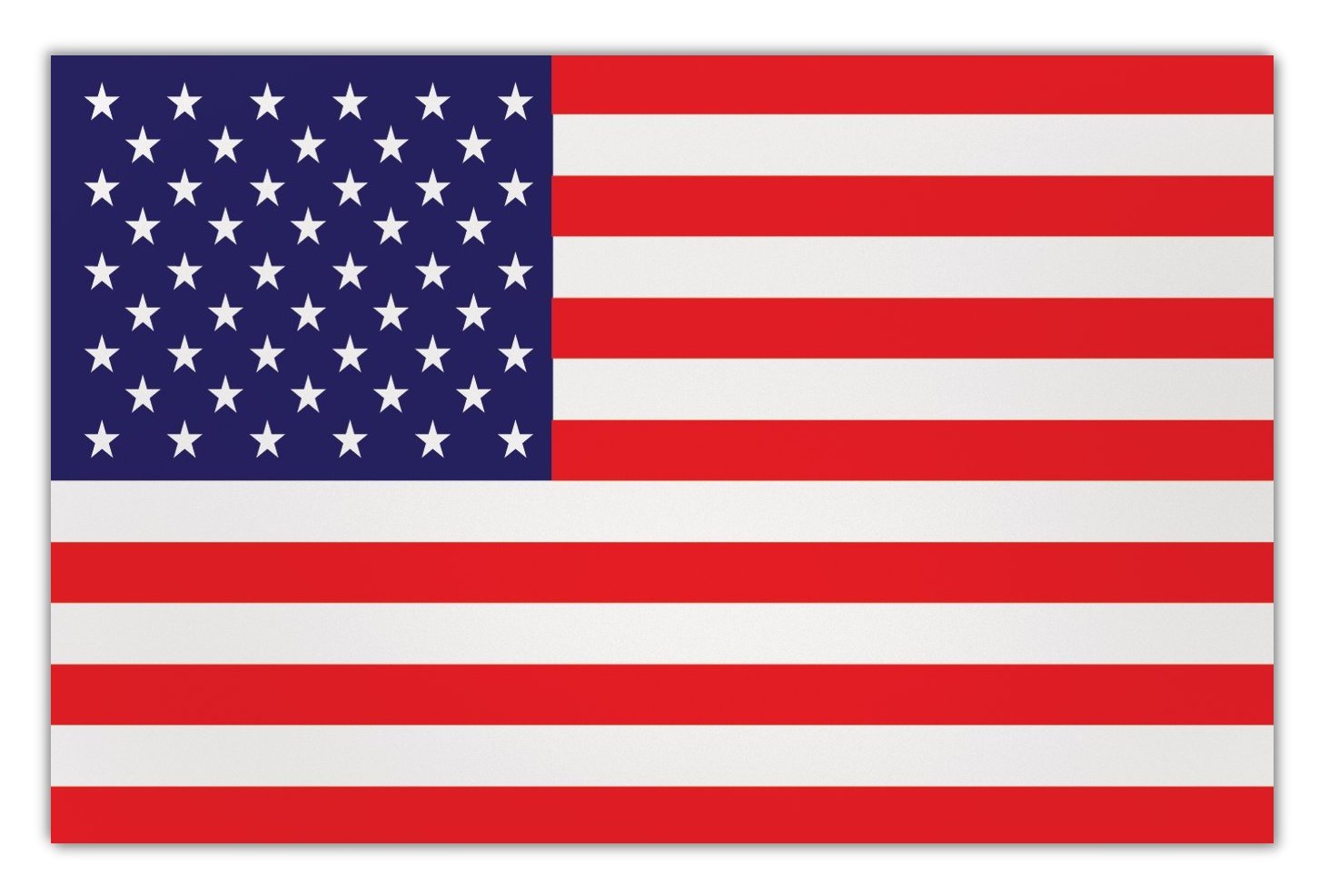USA Flag Refrigerator Magnet - Giant 12