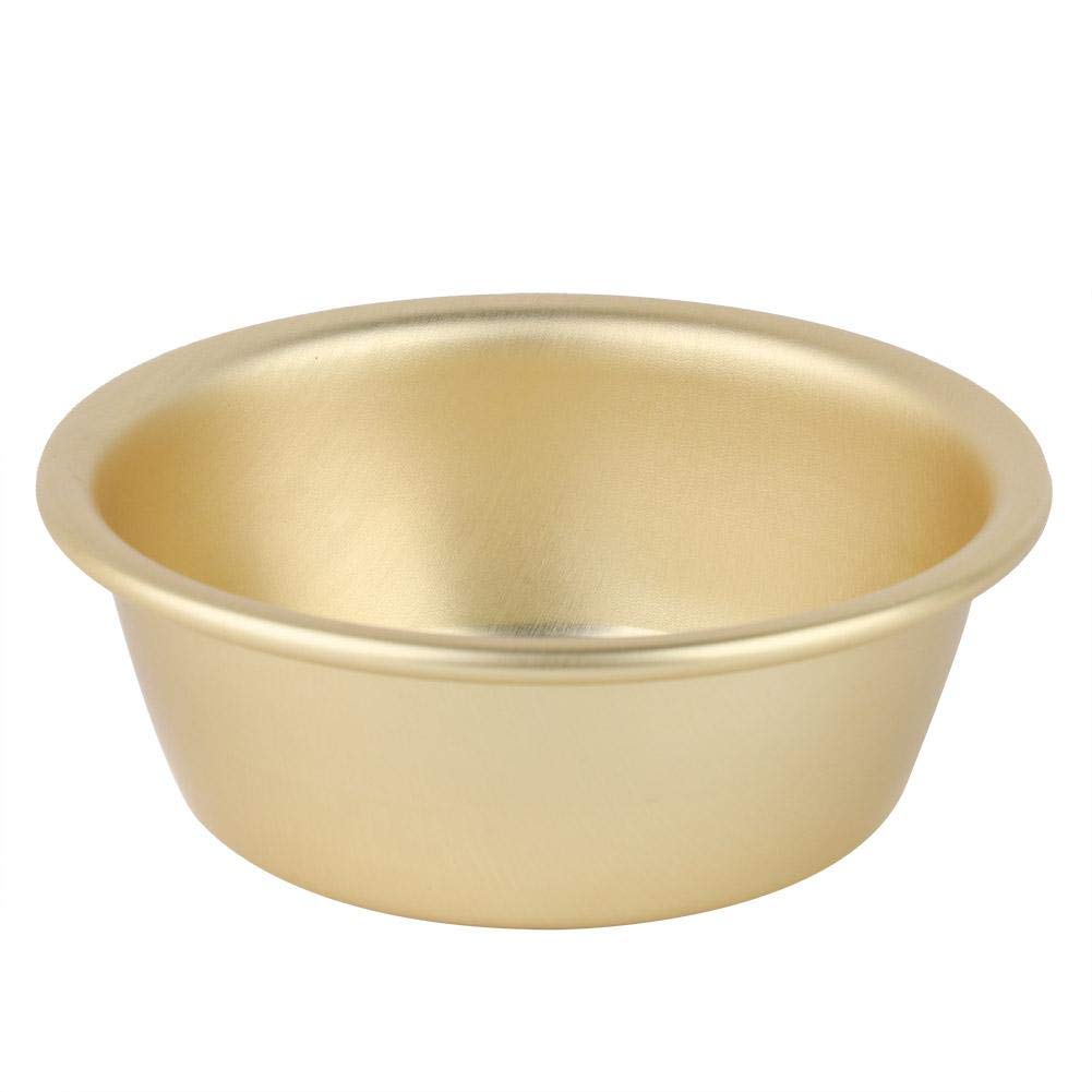 Premium Korean Ramen Noodle Pot - Yellow Aluminum Stockpot for Instant Noodles with Anti-Scaling & Reinforced Handle - Perfect for Home Cooking, Camping & Dorm Use (02)