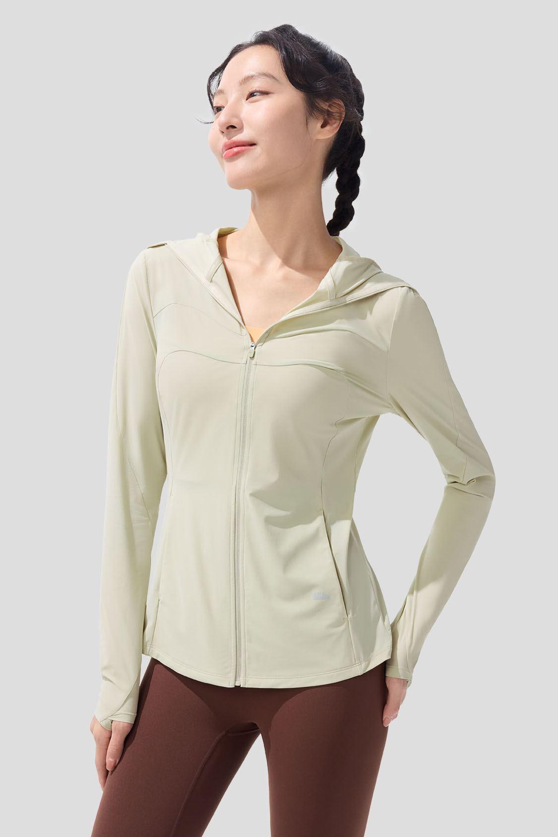 Feather Women's Ultra Light Cooling Sports Sun Jacket UPF50+ - Perfect for Running, Hiking & Outdoor Activities