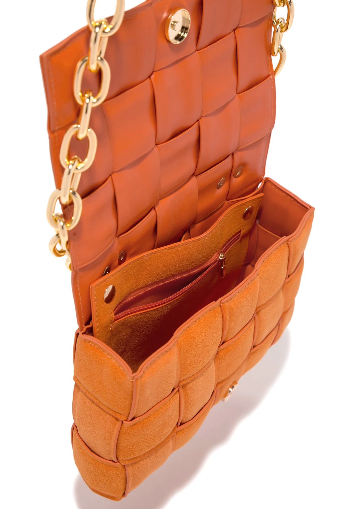 Stylish Pauletta Suede Handbag for Women - Trendy Orange Crossbody Purse | Perfect for Work, Travel & Everyday Use
