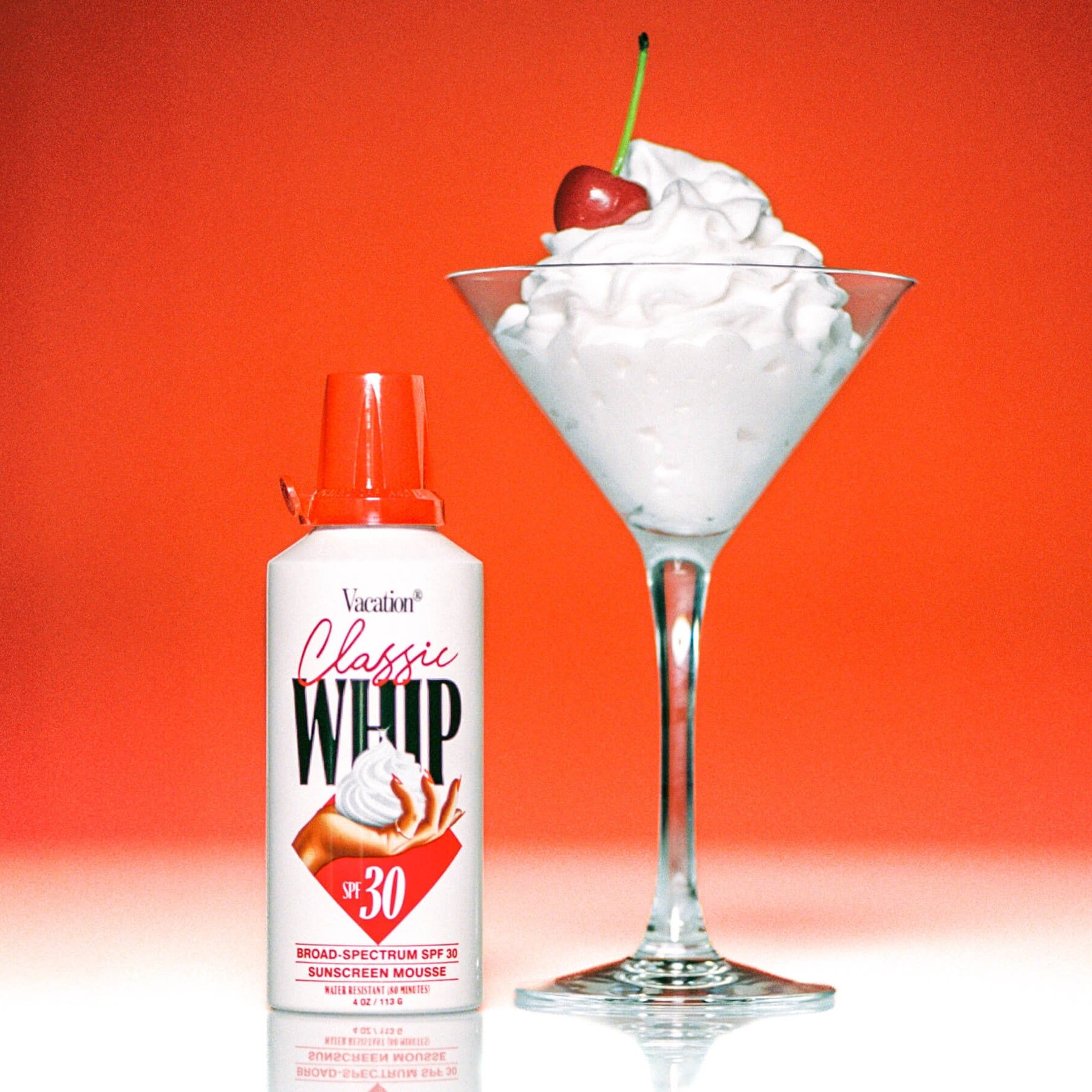Classic Whip SPF 30 Sunscreen Lotion - Lightweight & Non-Greasy Face & Body Sun Protection for Outdoor Activities, Beach & Daily Use