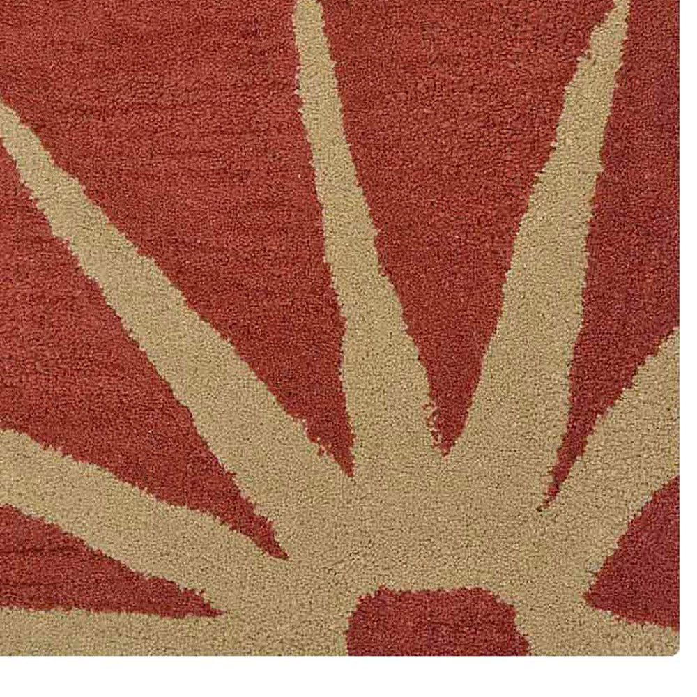 Hand Tufted Impatiens Floral Rug - Soft Non-Slip Area Rug for Living Room, Bedroom, Nursery - Perfect Home Decor & Cozy Floor Mat