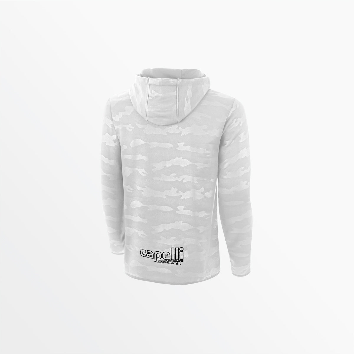 Youth Basics Camo Embossed Hoodie for Teens - Cozy Pullover Sweatshirt for School, Streetwear & Casual Outfits