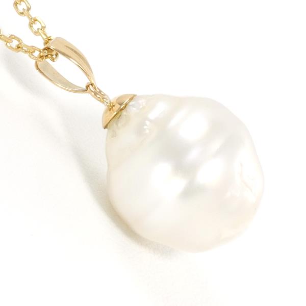 18K Yellow Gold Pearl Necklace for Women - Elegant Cultured Pearl Jewelry Gift for Birthday, Anniversary & Wedding | Perfect for Formal Events & Special Occasions