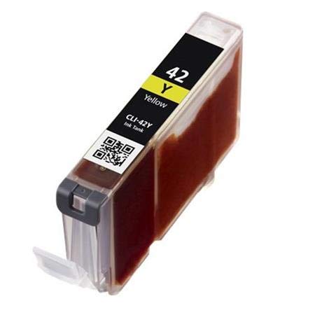 Canon PIXMA PRO 100 Yellow Inkjet Cartridge Replacement (CLI-42Y) - High-Quality Compatible Ink for Photo Printing, Art Projects & Office Use